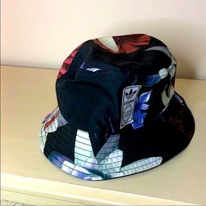 Adidas floral bucket hat